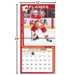 JF Turner Kalendář Calgary Flames NHL 2026 Wall Calendar