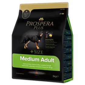 Prospera Plus Medium Adult kuře s rýží 3kg / Granule pro dospělé psy (1514-10444)