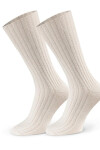 Dámské ponožky z jehněčí kůže 185 ECRU 35-37