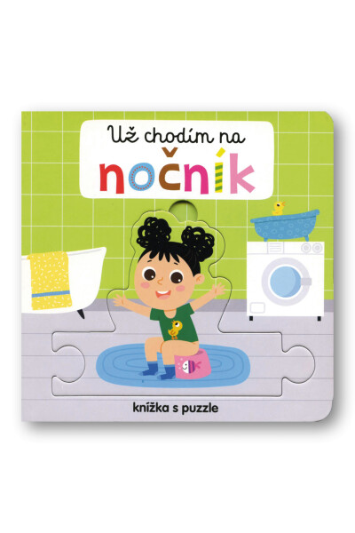 Už chodím na nočník Knížka puzzle