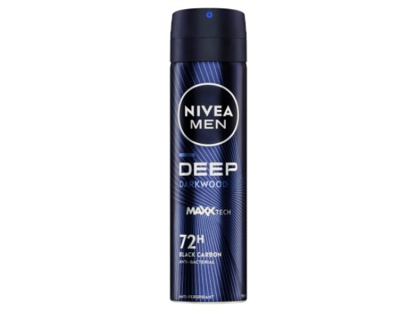 Nivea Men Deep Darkwood Sprej antiperspirant 150 ml