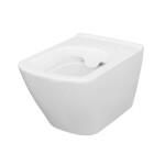 CERSANIT - SET B220 závěsná mísa CITY SQUARE CLEAN ON včetně dur. sedátka SLIM S701-405