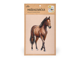 Nažehlovačka M 089 - Kůň hnědý tmavý