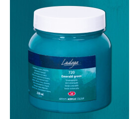 Nevskaya Palitra Ladoga 2223720 Akrylová barva 220 ml, zelená smaragdová 720