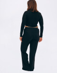 Tričko Organic Basics Core Sport Henley Long-Sleeve Tee Black