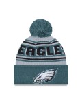 New Era Pánská zimní čepice Philadelphia Eagles NFL Pom Wordmark