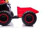 Mamido Elektrické autíčko Buggy UTV 4x4 s vlečkou 24V | 4x200W červené