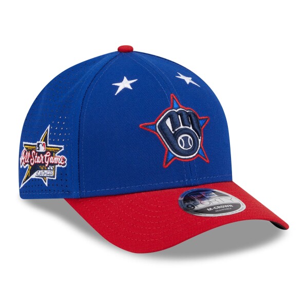 New Era Pánská kšiltovka Milwaukee Brewers MLB Authentic 2025 All-Star Game 9FORTY M-Crown Snapback