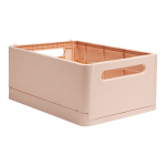 Skládací box, PP, MAXI, lososový