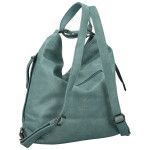 Stylový dámský koženkový kabelko-batoh Dexy, modrý