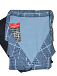 Pyžamo Cornette 114 dlouhé/r 3XL-5XL pánské rozepínací šedá 5XL