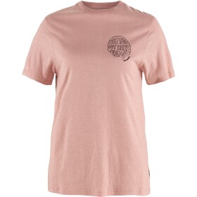 FJÄLLRÄVEN Hemp Blend Out Here T-shirt W, Chalk Rose (vzorek) velikost: S