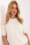 Svetr s krátkým rukávem model 216751 Factory Price S/M