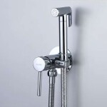 Kielle - Oudee Set pákové baterie pod omítku s bidetovou sprškou, chrom 10402210