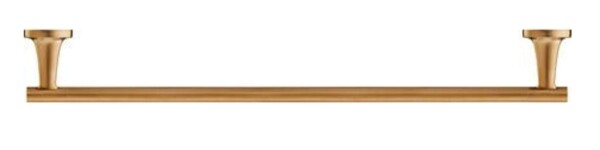 DURAVIT - Starck T Držák ručníku, délka 60 cm, kartáčovaný bronz 0099420400