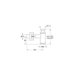 GROHE - Designový sifon, Satin Graphite 28912MG0