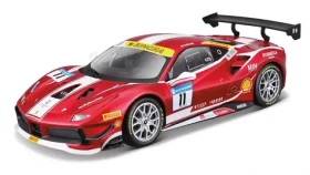 Bburago RACING MODEL KIT Ferrari 488 Challange - Formula Racing 2017 tmavě červená