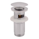 RAV Slezák - Výpusť umyvadlová CLICK-CLACK 5/4", Chrom MD0484 MD0484