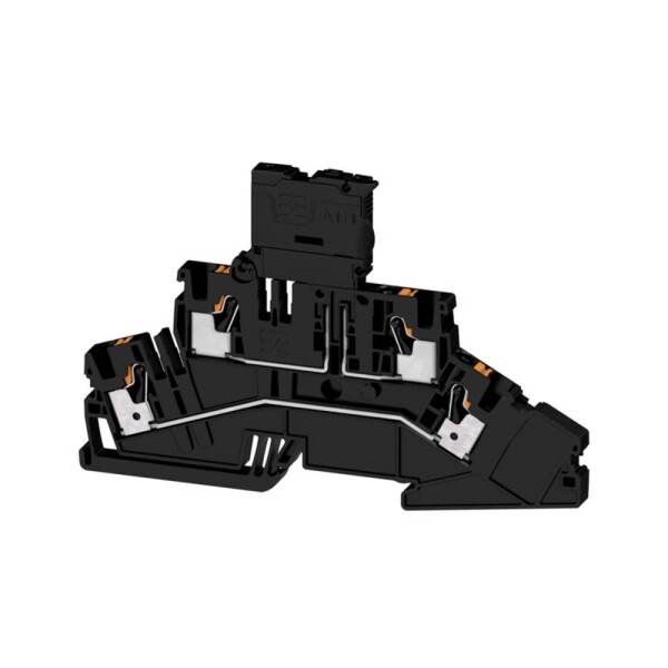 Weidmüller 2816970000 jistící svorka pružinové připojení , konektor černá 50 ks