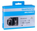 Pedály SHIMANO MTB SPD PD-M540 se zarážkami, černé
