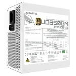 GIGABYTE UD850GM PG5 V2 ICE bílá / Zdroj / ATX 3.1 / 850W / 80PLUS Gold / modulární / PCIe 5.1 (GP-UD850GM PG5 ICE)