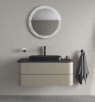 DURAVIT - Happy D.2 Plus Umyvadlová mísa zápustná, 60x40 cm, bez přepadu, antracit mat 2359601300