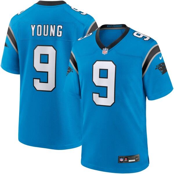 Nike Pánský dres Carolina Panthers NFL Bryce Young #9 Game - Modrá Velikost: XL