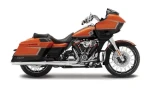 Maisto - HD - Motocykl - 2022 CVO Road Glide, oranžovo-metalic černá (serie 44), 1:18