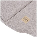 PLUSH NEST PLUSH NEST Dětská hrací podložka Nadýchaný květ – šedý beránek