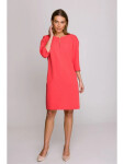 Dámské šaty S394 Korálová - Stylove korálová L