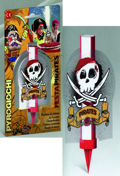 Pyrogiochi dortová fontána piráti Pyrogiochi dortová fontána piráti