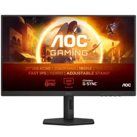 27" AOC Gaming Q27G4XF černá / IPS / 2560x1440 / 16:9 / 1ms / 80mil:1 / 300cd-m2 / HDMI + DP / VESA (Q27G4XF)
