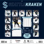 JF Turner Kalendář Seattle Kraken NHL 2027 Wall Calendar