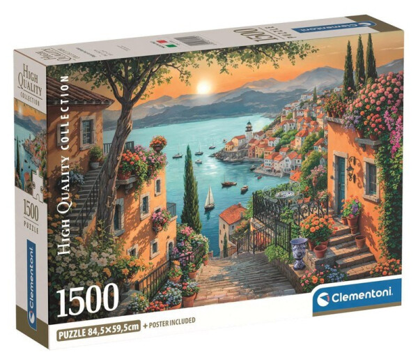 Puzzle Schody do přístavu 1500 dílků