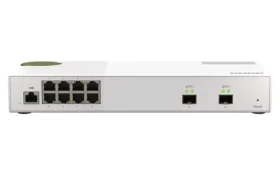 QNAP QSW-M2108-2S / Desktop Switch / 8x 2.5GbE + 2x SFP+ / Qos / VLAN (QSW-M2108-2S)