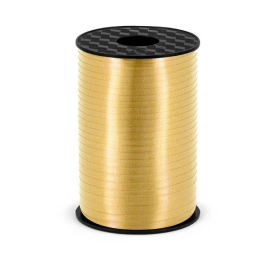 Stuha zlatá 5mm/225m - PartyDeco