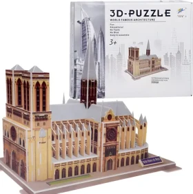 JOKOMISIADA 3D puzzle Katedrála Notre-Dame, Paříž