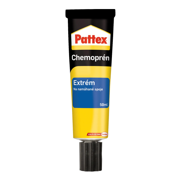 Henkel Pattex Chemoprén - Extrém kontaktní lepidlo, 50 ml, matně žluté