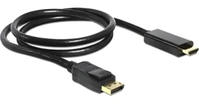 DisplayPort 1.2 - HDMI adaptérový kabel černá / Adaptér / 4K / M-M / 2 m (77492-2)
