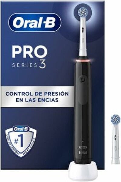 Oral-B PRO 3 3000 Sensitive Clean černý / Elektrický zubní kartáček / oscliační / 3 režimy / časovač / senzor tlaku (759868)