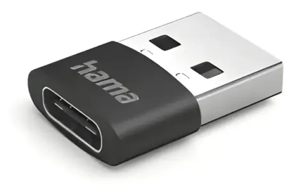 Hama USB-A na USB-C adaptér / Redukce USB / USB 2.0 / 480 Mbit/s / 3 ks (201532)