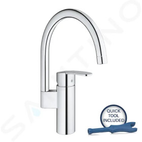 GROHE - Wave Cosmopolitan Dřezová baterie, chrom 32449001