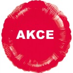 Balónek fóliový červený AKCE Balonky.cz Balónek fóliový červený AKCE Balonky.cz