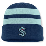 Fanatics Pánská zimní čepice Seattle Kraken NHL Swipe Cuffed Beanie