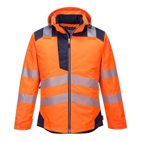 Bunda T400 HiVis do deště oranžovo-modrá L oranžovo-modrá