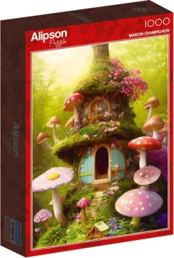 ALIPSON Puzzle Houbový domeček