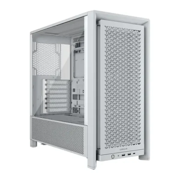 Corsair FRAME 4000D bílá / ATX / 2x USB-A 3.1 / 1x USB-C 3.2 / 3x 120mm / bez zdroje / průhledná bočnice (CC-9011313-WW)