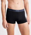 Pánské boxerky EVER Ease Hipster 2P - BLACK - černé 0004 - SLOGGI BLACK L