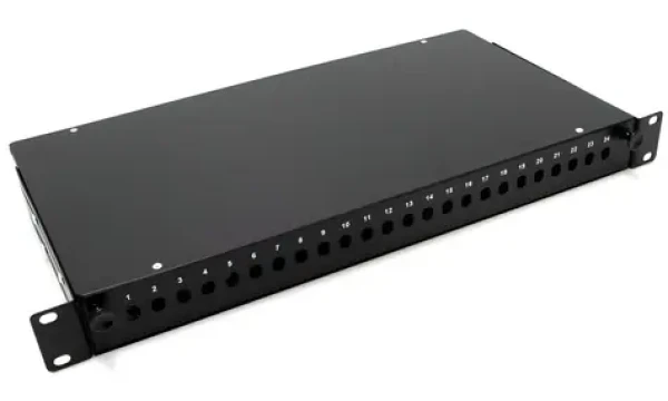 XtendLan 19" optický rozvaděč výsuvný / Optický rozvaděč / 24 portů ST/FC (OR031-24-ST)