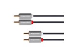 Kabel 2x Cinch konektor/2x Cinch konektor 10m KRUGER & MATZ KM1210 Basic